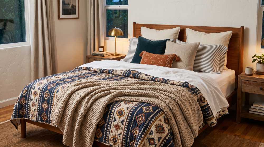 Layered Bedding Ideas: How to Style a Bed That Looks Comfortable and Put Together