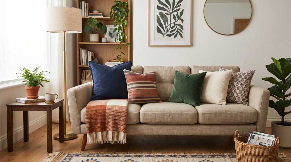 How to Make a Sofa Look More Inviting: Simple Styling Ideas